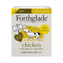 Load image into Gallery viewer, Forthglade Wholegrain Chicken With Oats &amp; Vegetables Wet Dog Food 395g