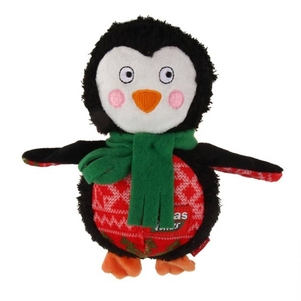 GiGwi Plush Friendz Penguin Dog Toy