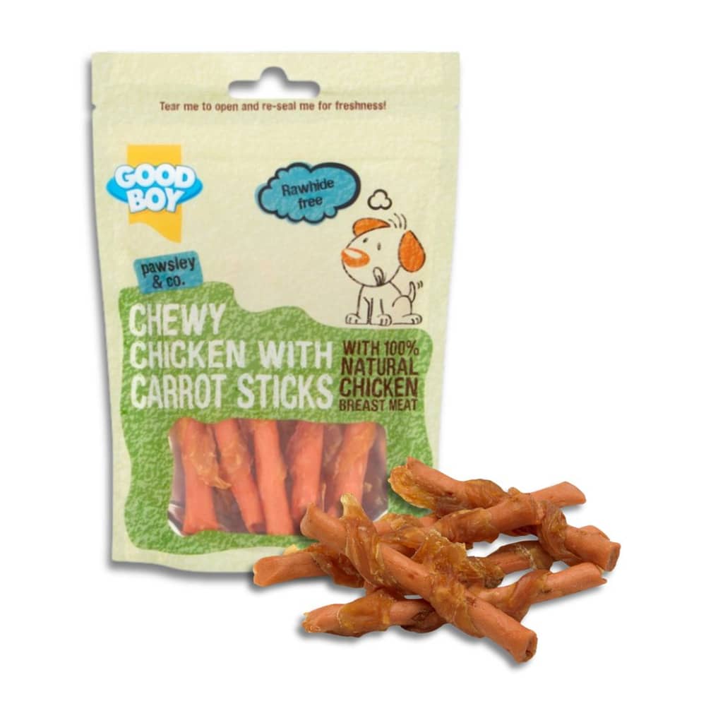 Good Boy Chewy Chicken & Carrot Sticks 90g