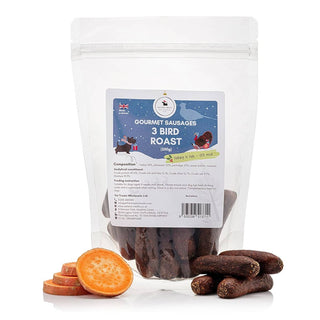 Gourmet Sausages Treats 3 Bird Roast 1kg
