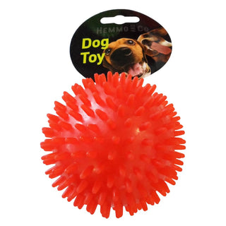 Hem & Boo 10cm Spiky Ball with Tennis Ball Inside Dog Toy