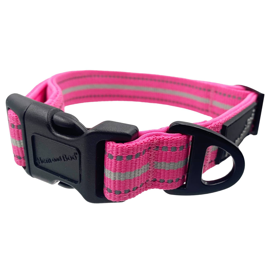 Hem and Boo Sport Collar Pink Small