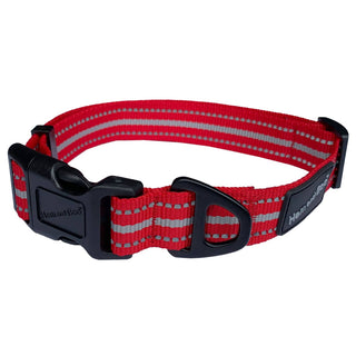 Hem and Boo Sport Dog Collar Red