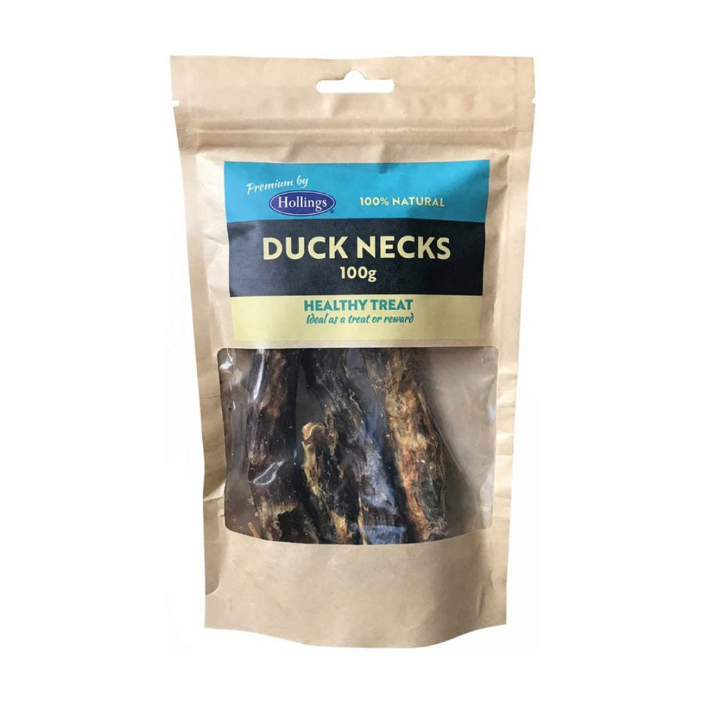 Hollings Dried Duck Necks 100g