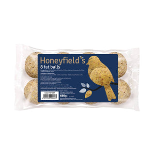 Honeyfield's 8 Pack Fat Balls Wild Bird Treats