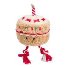 Load image into Gallery viewer, House of Paws Birthday Cake with Rope Plush Toy