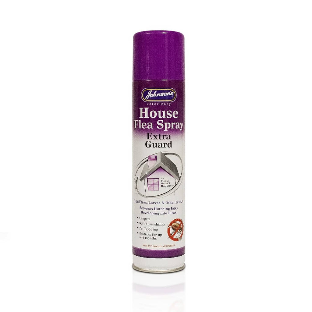 Johnsons Extra Guard House Flea Spray 400ml