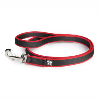 Julius-K9 1.3m Premium Elasticated Dog Running Lead Red