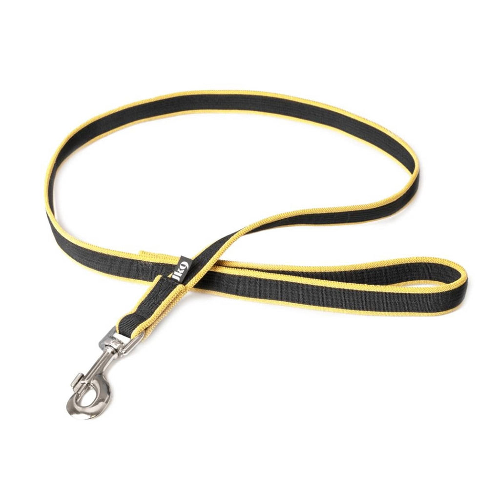 Julius-K9 1.3m Premium Elasticated Dog Running Lead Yellow