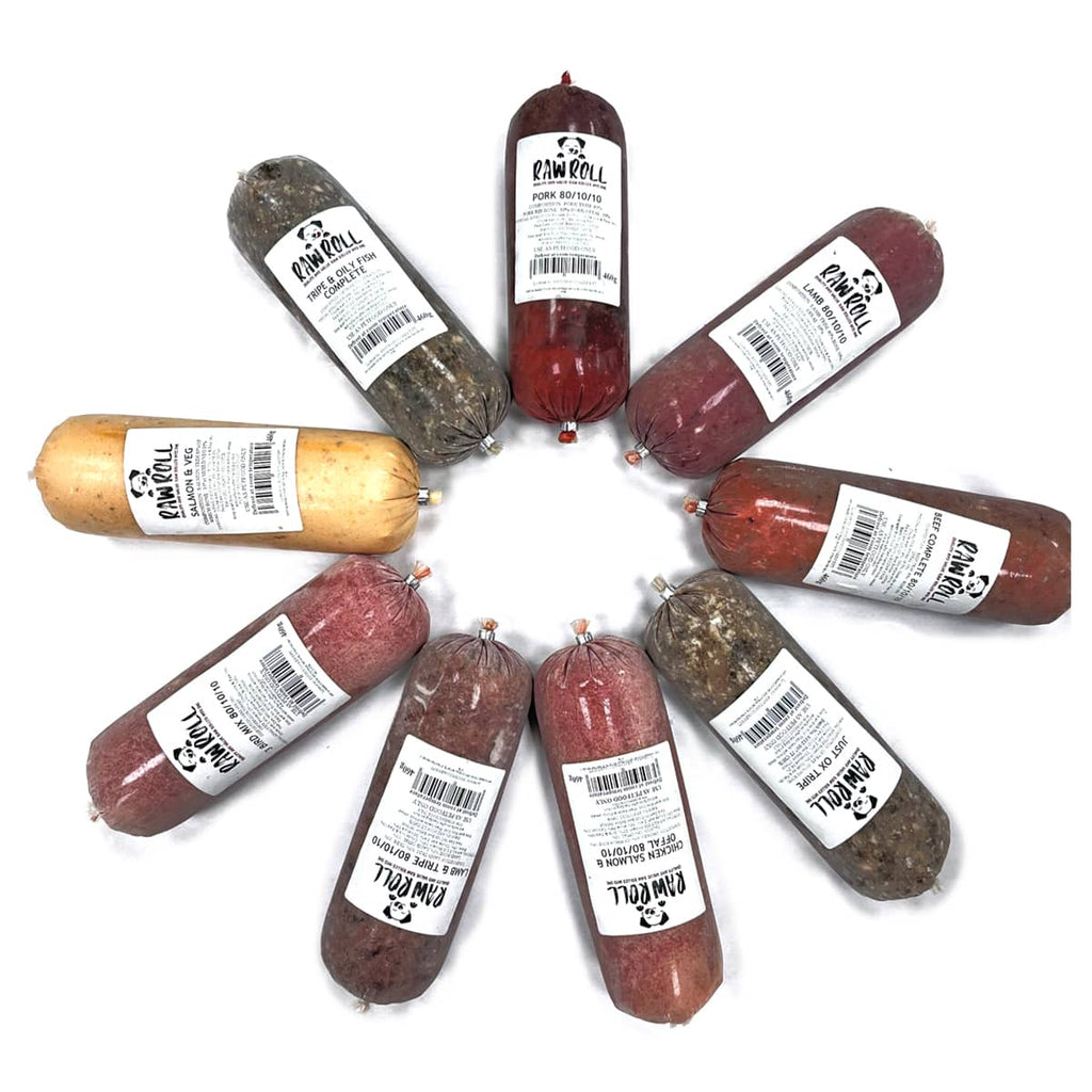 Just Natural Raw Roll Beef Complete 80/10/10 460g