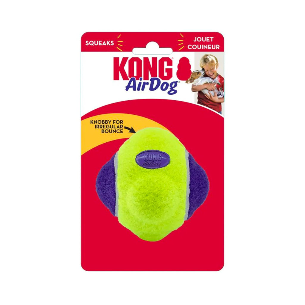 KONG AirDog Squeaker Knobby Ball - Extra Small/Small