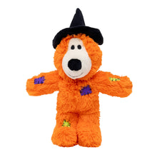 Load image into Gallery viewer, KONG Halloween Wild Knots Witch Bear Orange Dog Toy sm/md