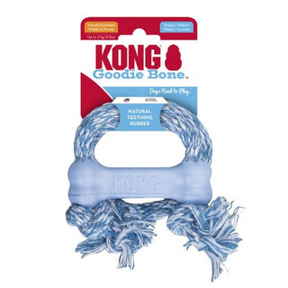 KONG Puppy Goodie Bone On Rope Extra Small