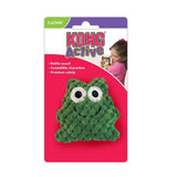 KONG Scrattles Frog Cat Toy