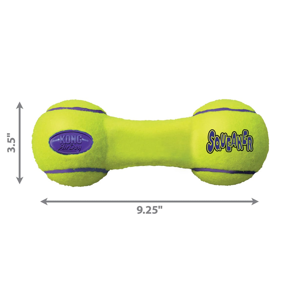 KONG SqueakAir Squeaker Dumbbell Large