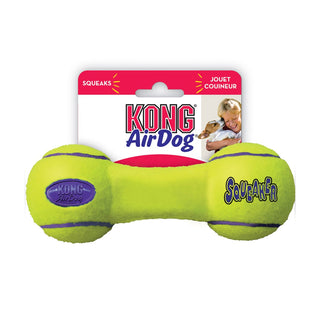 KONG SqueakAir Squeaker Dumbbell Large