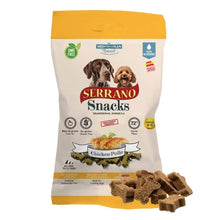 Load image into Gallery viewer, Mediterranean Natural Serrano Snacks Dog Treat - Chicken 100g