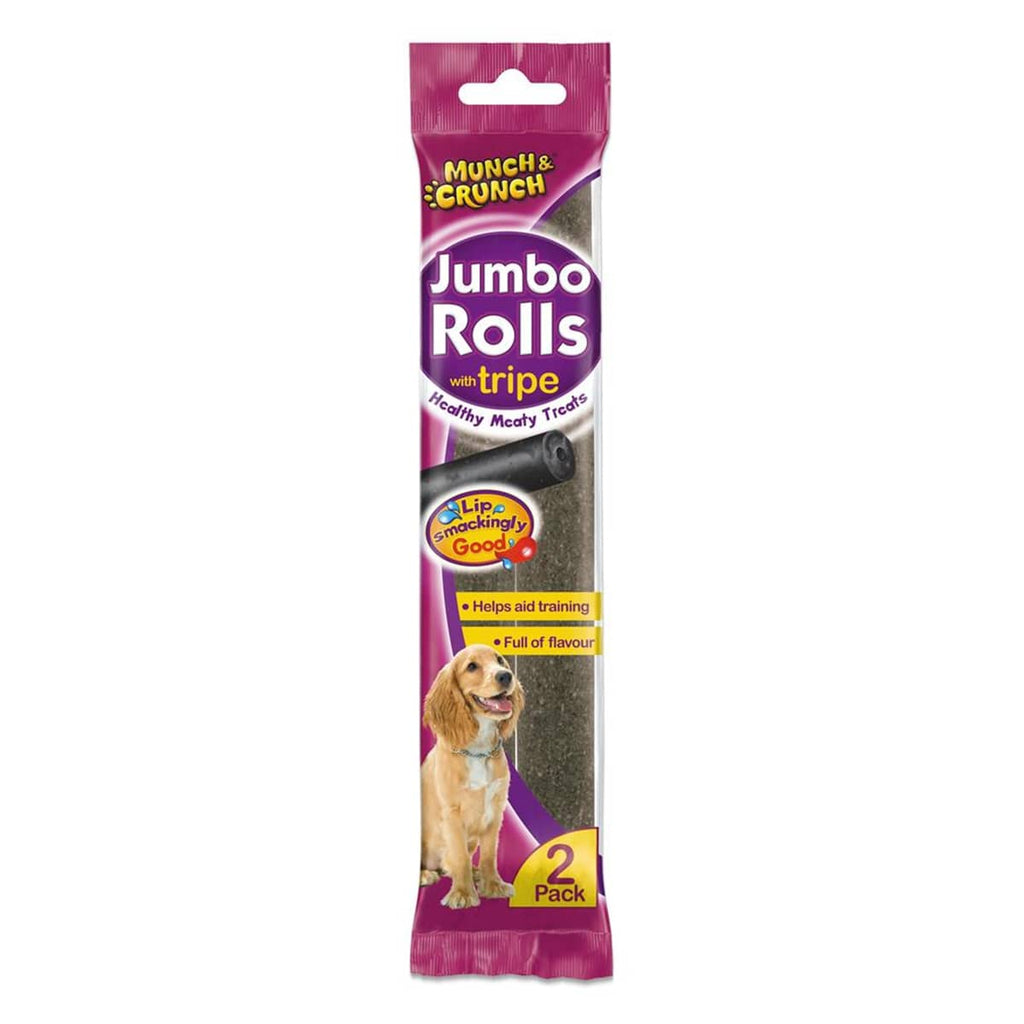 Munch & Crunch Jumbo Rolls With Tripe 2 Pack