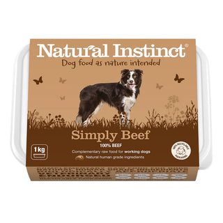 Natural Instinct Simply Beef Working Dog Food 1kg