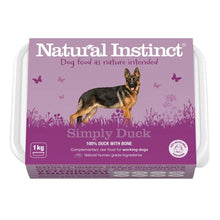 Load image into Gallery viewer, Natural Instinct Simply Duck Working Dog Food 1kg