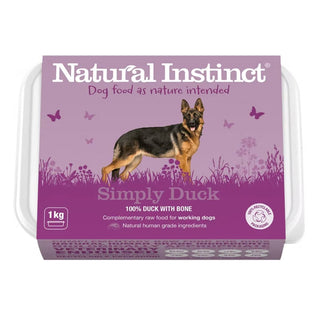 Natural Instinct Simply Duck Working Dog Food 1kg