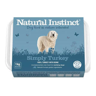 Natural Instinct Simply Turkey Working Dog Food 1kg