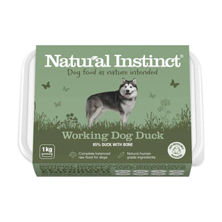 Natural Instinct Working Dog Duck 2x500g