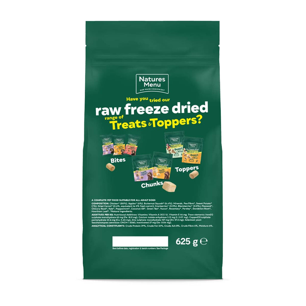 Natures Menu 80/20 Chicken Freeze Dried 625g