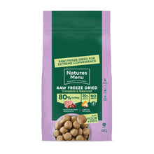 Load image into Gallery viewer, Natures Menu 80/20 Turkey Freeze Dried 625g