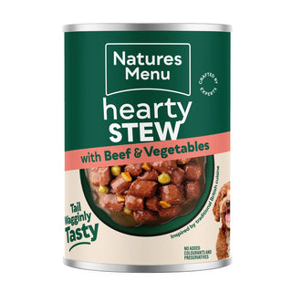 Natures Menu Beef and Vegetable Hearty Stew Can 415g