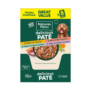 Natures Menu Delicious Pate Multipack Pouch 8x300g