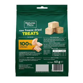 Natures Menu Freeze Dried Chicken Chunks 40g