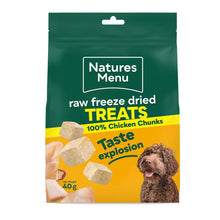 Load image into Gallery viewer, Natures Menu Freeze Dried Chicken Chunks 40g