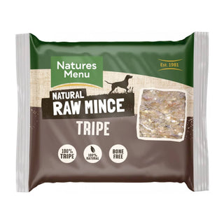 Natures Menu Raw Mince Tripe 400g