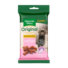 Load image into Gallery viewer, Natures Menu Real Meaty Treats Chicken for Puppies 60g