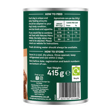 Load image into Gallery viewer, Natures Menu Salmon and Vegetable Hearty Stew Can 415g
