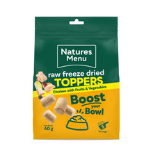 Load image into Gallery viewer, Natures Menu Freeze Dried Chicken Topper 40g