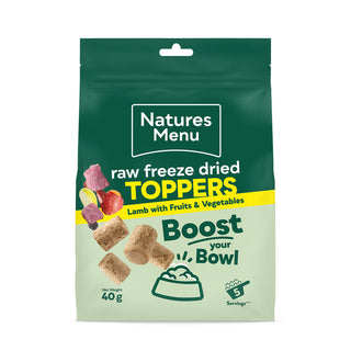 Natures Menu Freeze Dried Lamb Toppers 40g
