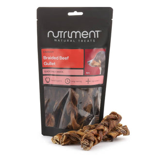Nutriment Crunchy Braided Beef Gullet 4pcs