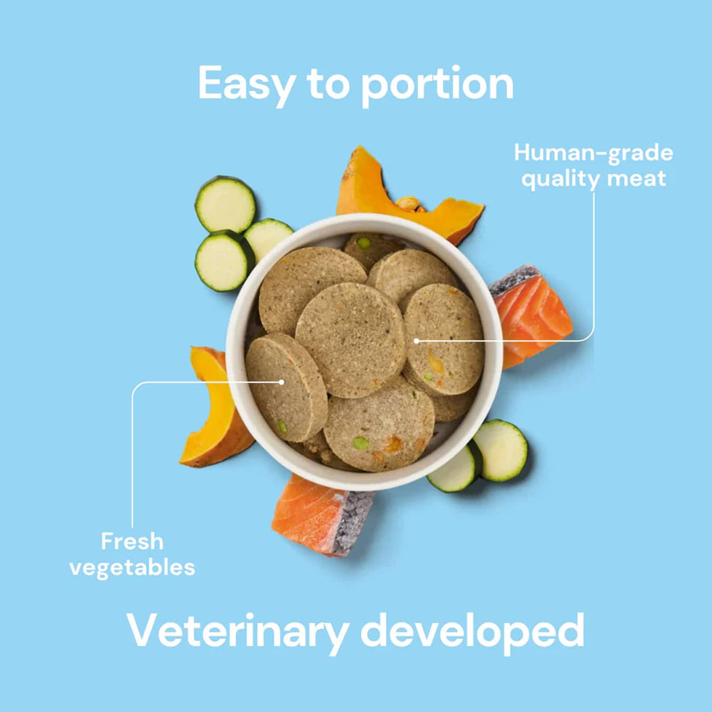 Nutriment Fresh Medallions Salmon, Pumpkin & Courgette 800g