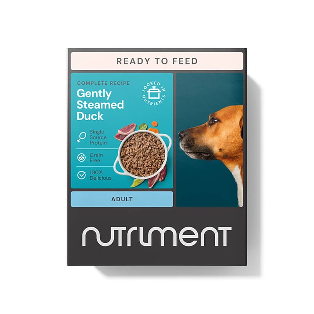 Nutriment Gently Steamed Recipe - Duck for Dogs 395g