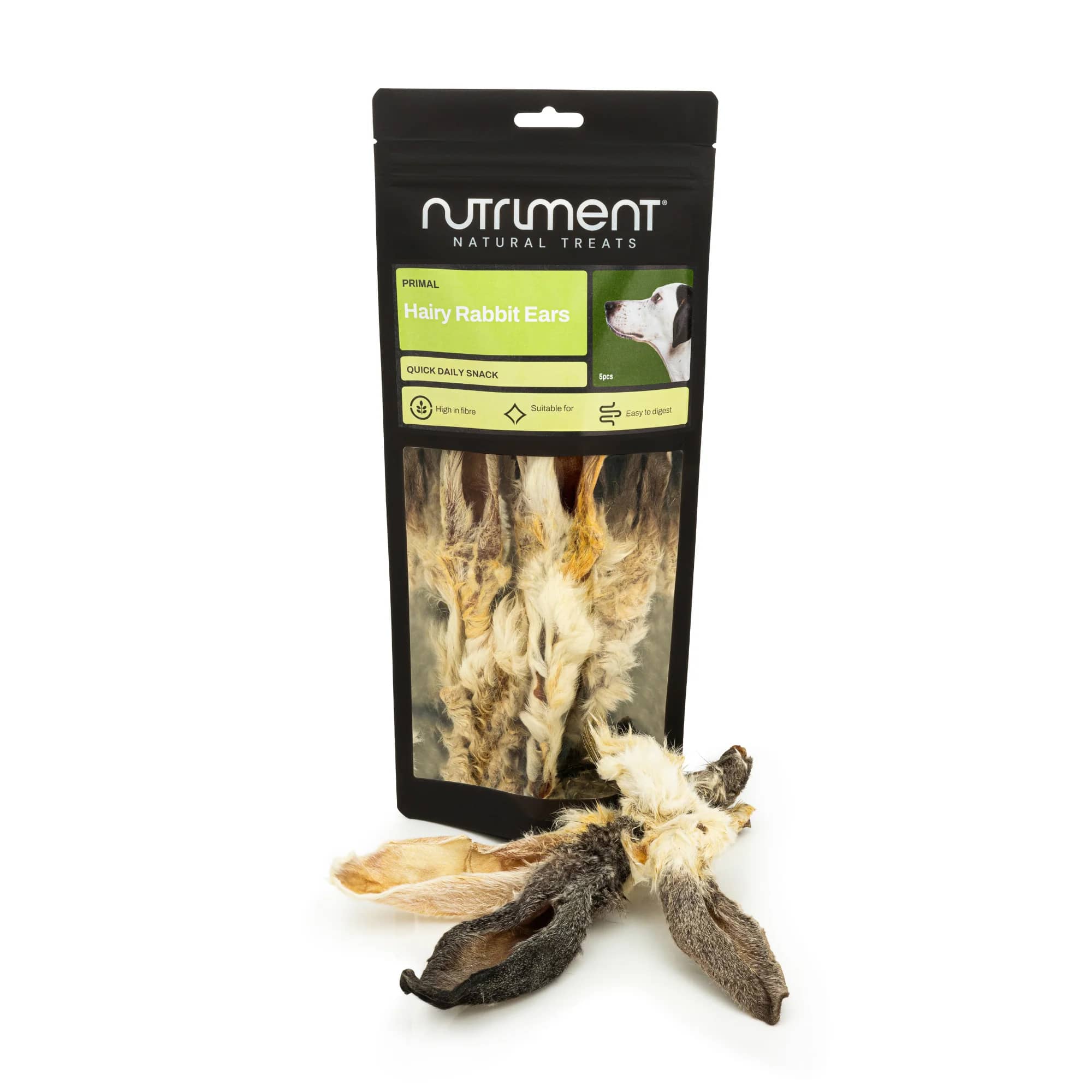 Nutriment Hairy Rabbit Ears 5pcs – Animal Station Ltd