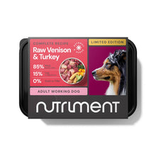 Load image into Gallery viewer, Nutriment Raw Venison &amp; Turkey 500g