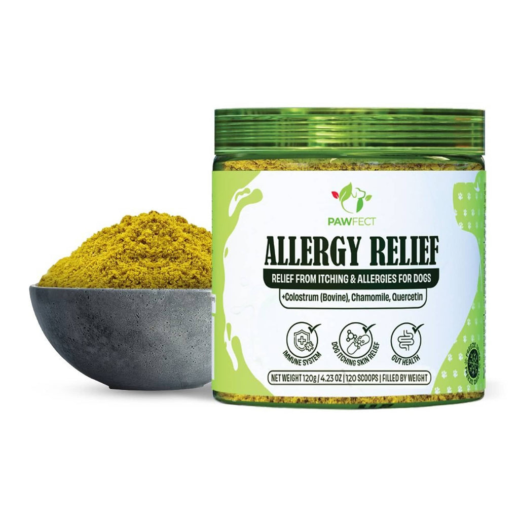 Pawfect Pet Allergy Relief food Topper Supplement for Dogs 100g