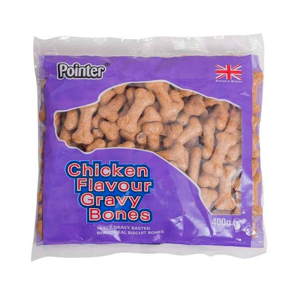 Pointer Chicken Flavoured Gravy Bones 400g