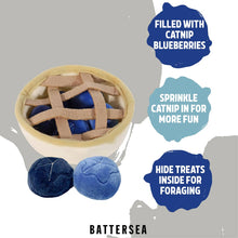 Load image into Gallery viewer, Rosewood Battersea Blueberry Snuffle Pie Cat Toy