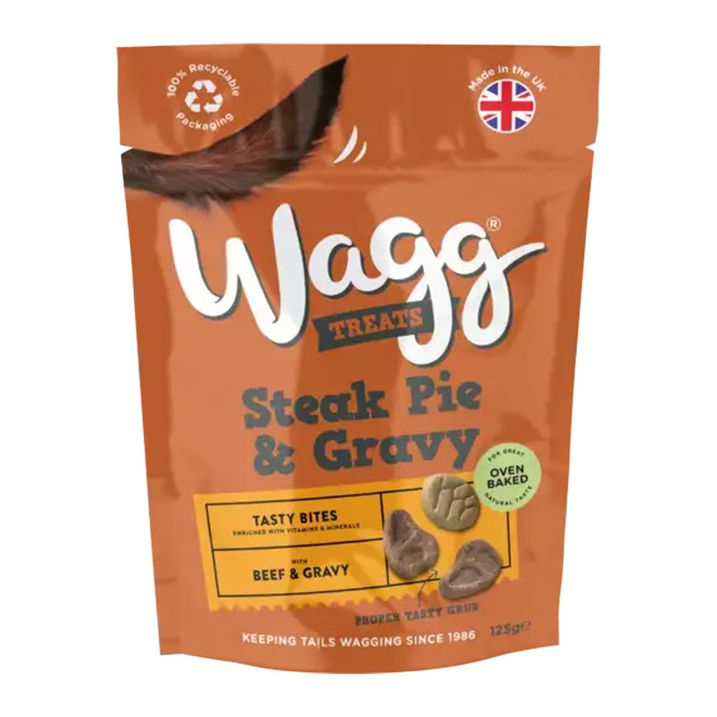 Wagg Dog Treats Steak Pie with Gravy 125g