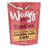 Wagg Tasty Chunks - Chicken, Ham & Beef 125g