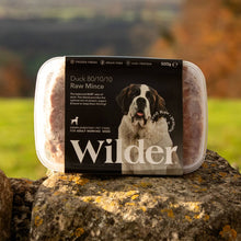 Load image into Gallery viewer, Wilder Duck Raw Mince 80/10/10 500g