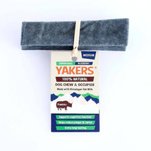 Load image into Gallery viewer, Yakers Blueberry Dog Chew Medium